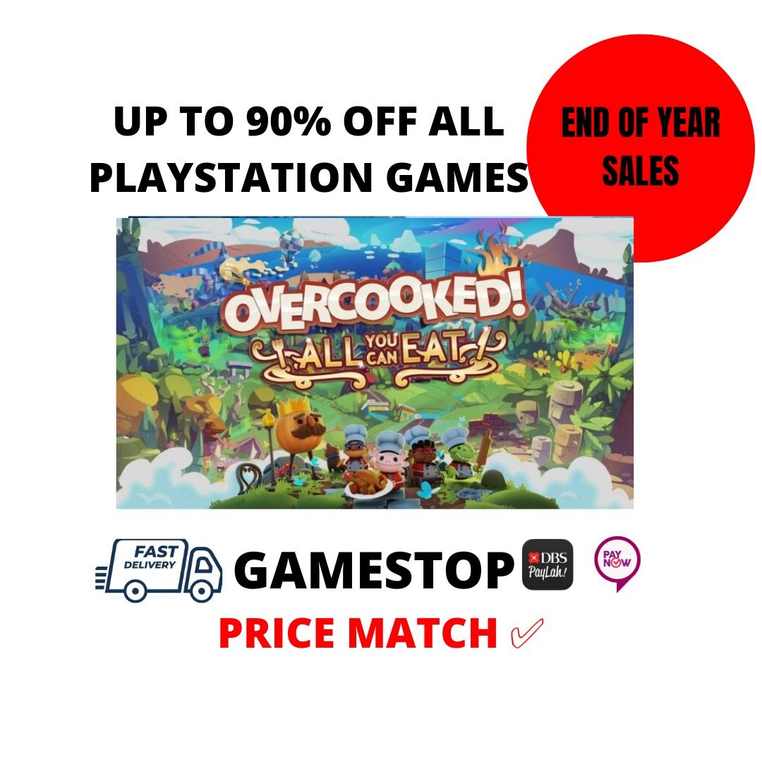 Overcooked ps4 sale sale