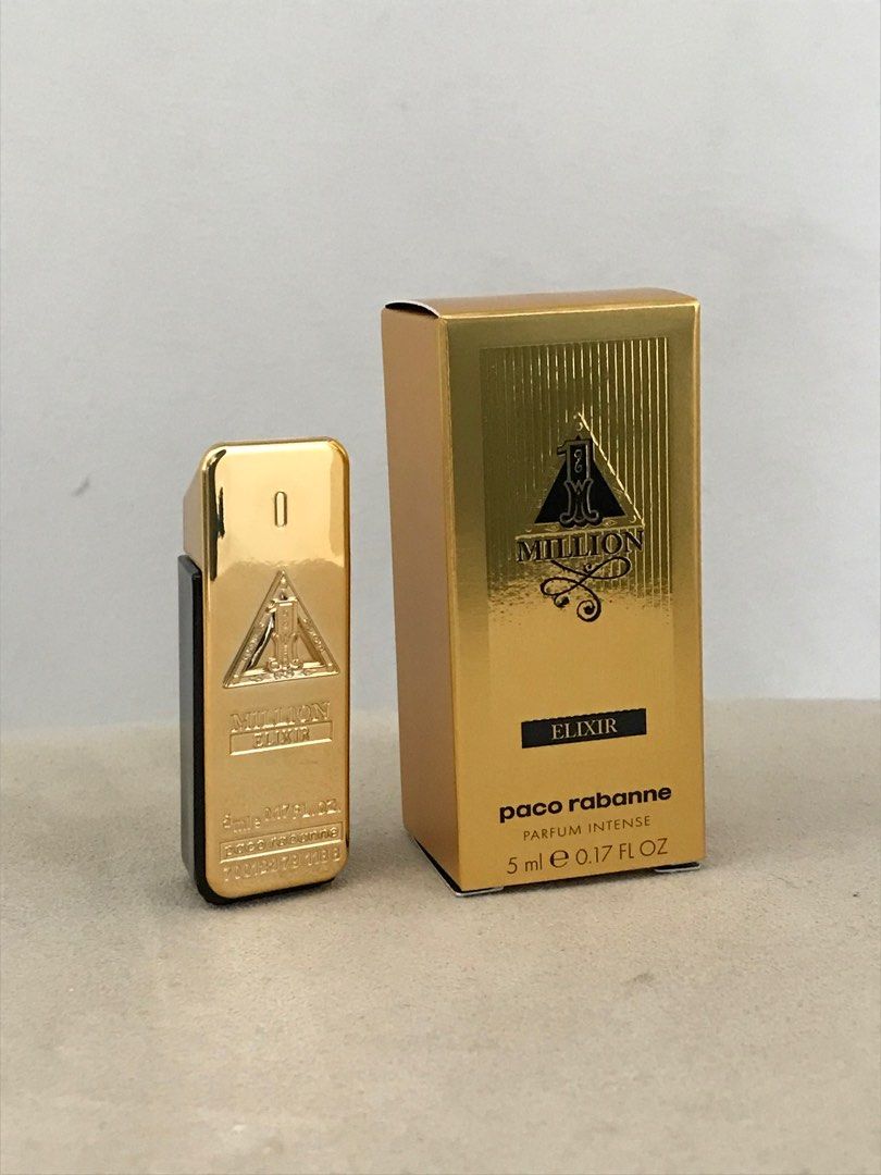 Paco Robanne 1 Million Elixir Parfum Intense 5ml, Beauty & Personal ...