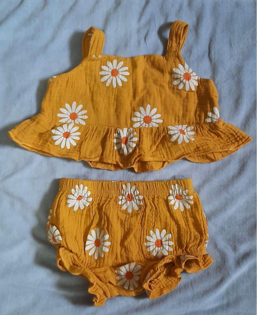 Pre-loved baby clothes terno on Carousell