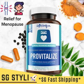 💯Provitalize Menopause Probiotics Relief for Joint Pains, Weight Gain, Hot Flashes, Mood Swings *2-3 Days Delivery*