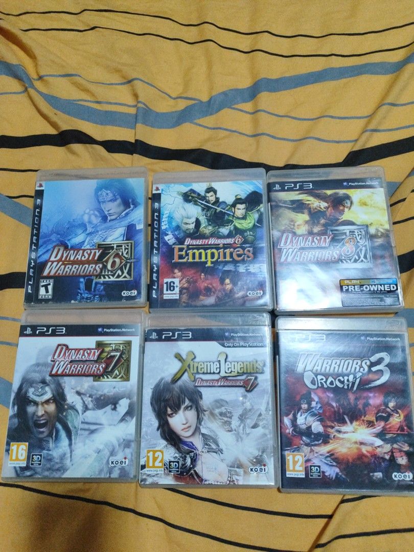 Ps3 dynasty warriors games, Video Gaming, Video Games, PlayStation on  Carousell