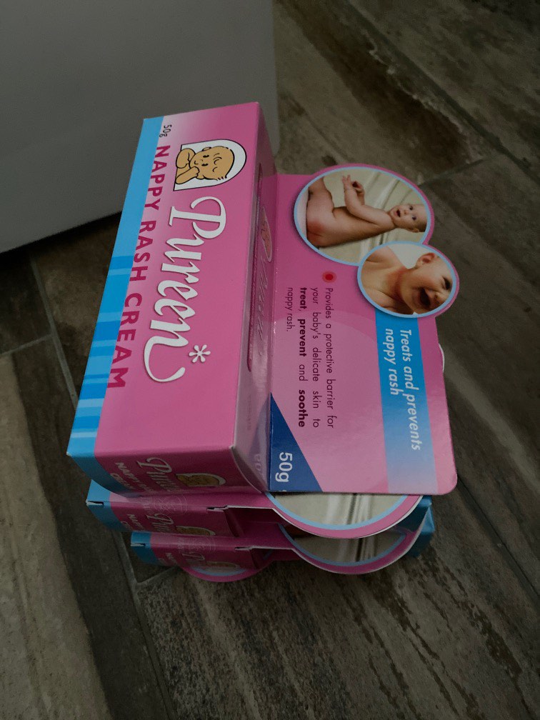 Pureen Nappy Rash Cream ( Diaper rash cream ), Babies & Kids, Bathing