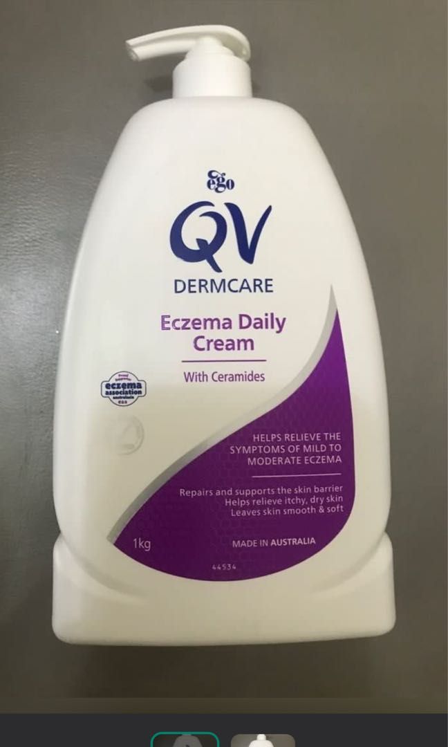 QV Dermcare Eczema Daily Cream 1kg, Beauty & Personal Care, Bath & Body