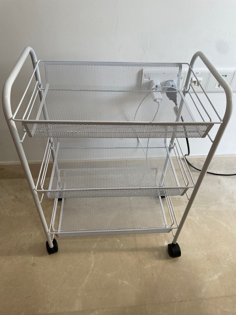 Rack shelf trolley, Furniture & Home Living, Furniture, Shelves