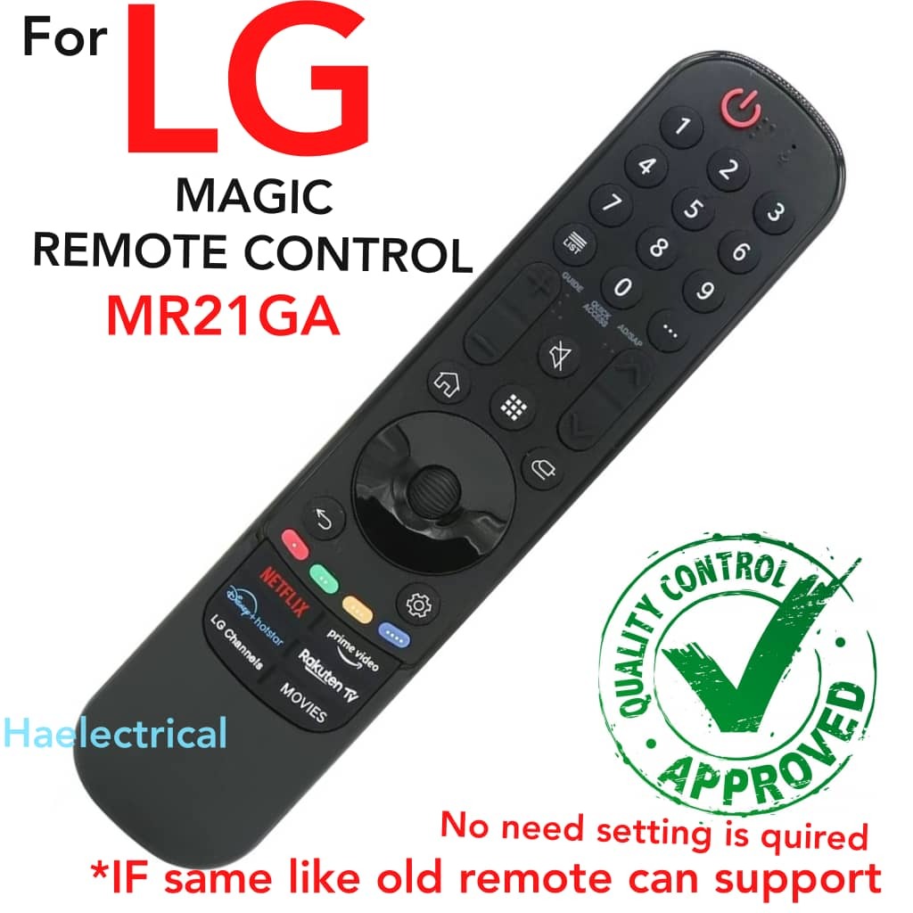 (Replacement) LG Magic Smart TV Remote Control MR21GA MR21, TV & Home