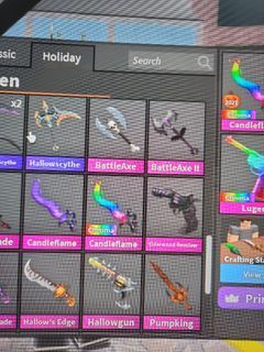 Tides Knife, Trade Roblox Murder Mystery 2 (MM2) Items