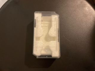 Rolex clear plastic case