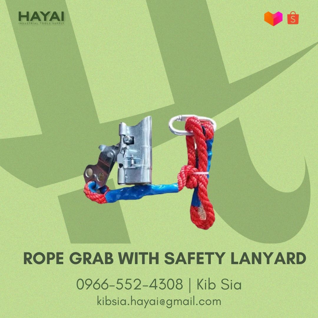 Rope Grab With Safety Lanyard on Carousell