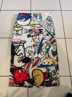 [S size ] Mickey mouse pencil skirt