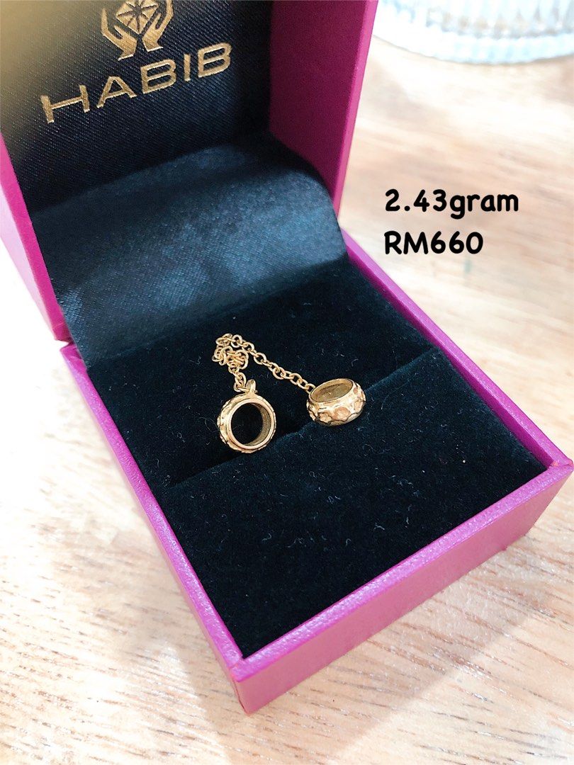 Safety chain emas 916, Women's Fashion, Jewelry & Organisers, Bracelets