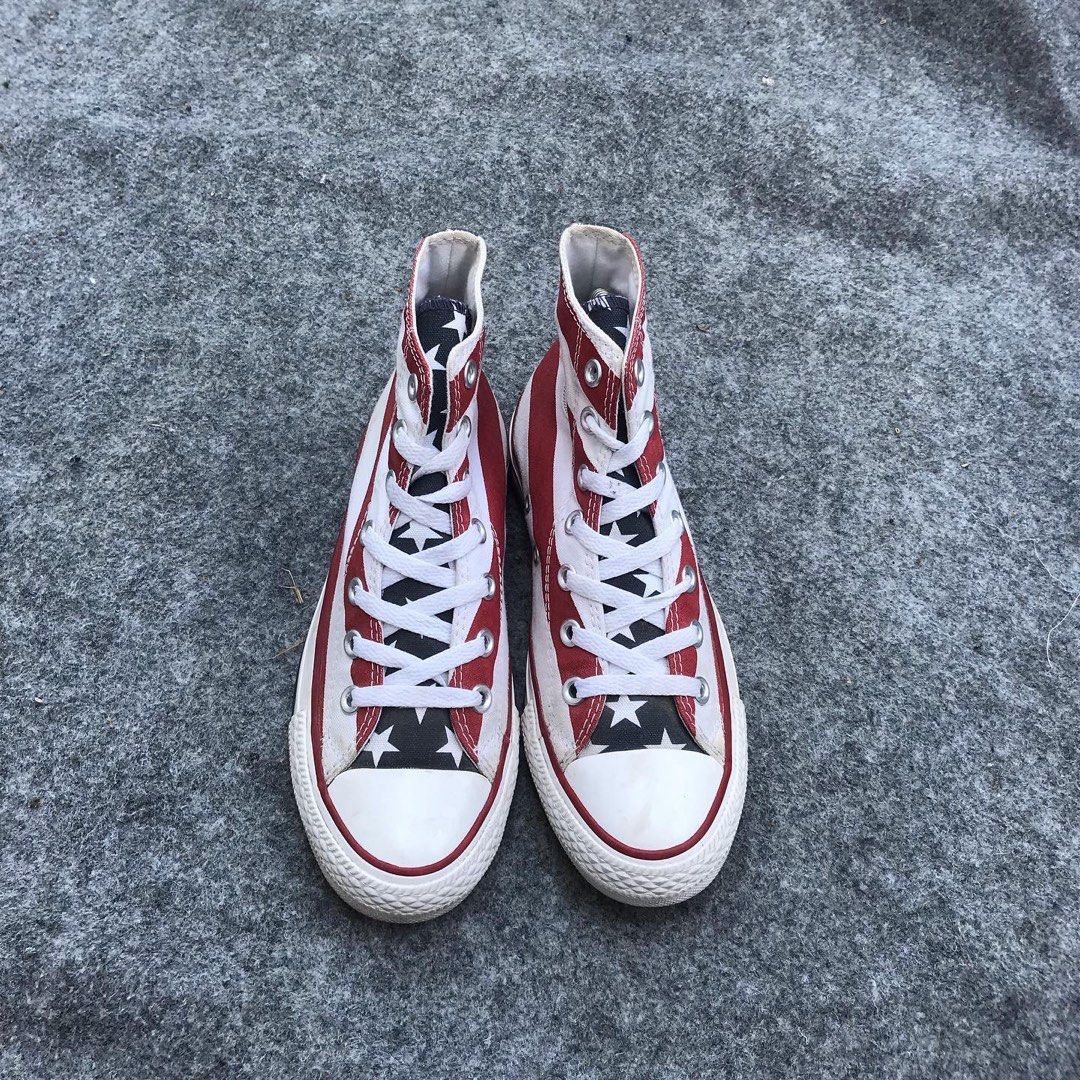 Sepatu converse american flag sales