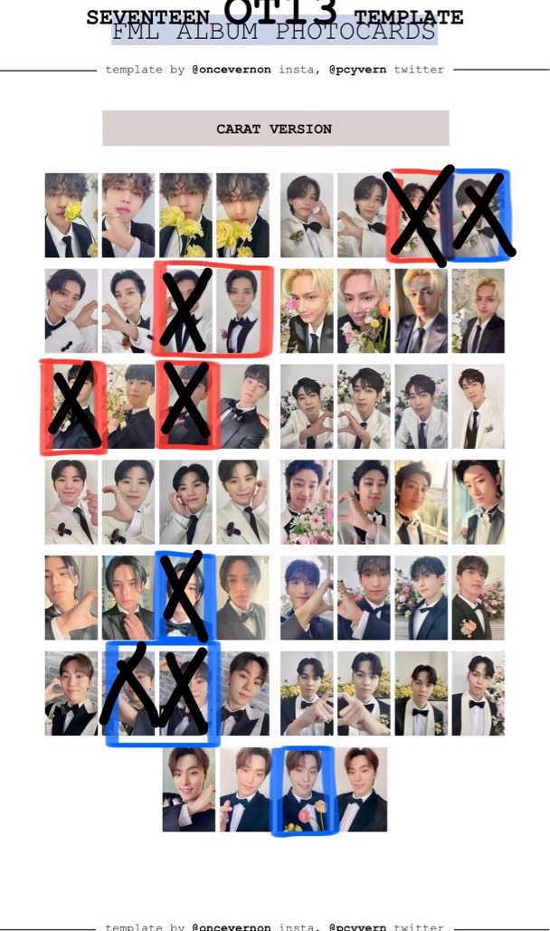 Seventeen FML Carat ver 小卡, 興趣及遊戲, 收藏品及紀念品, 韓流