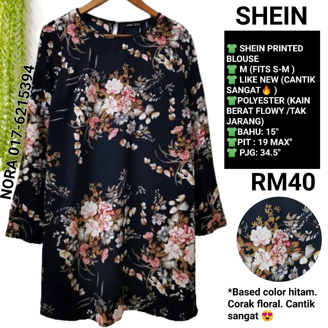 SHEIN Flowy Tunic Tops for Women