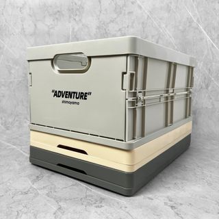 Shimoyama "Adventure" Collapsible Storage Boxes Foldable Stackable For Industrial Minimal Home Organization Camping