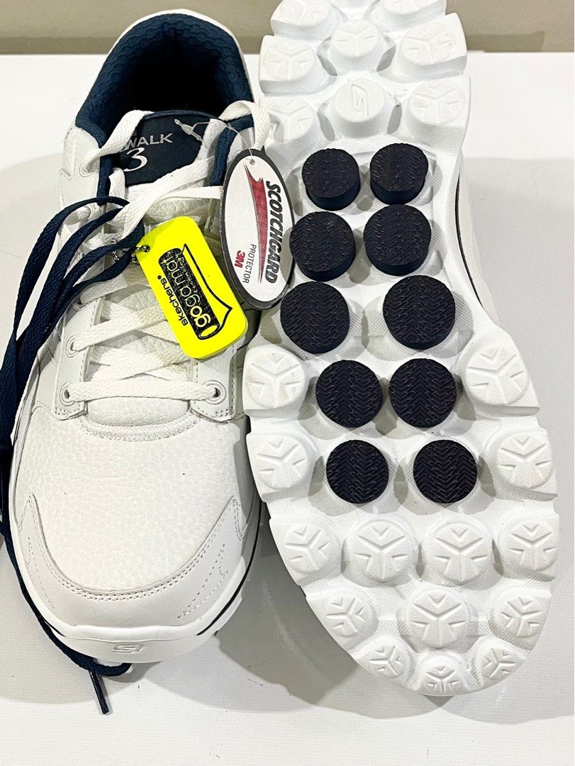 Skechers goga mat mens white on sale