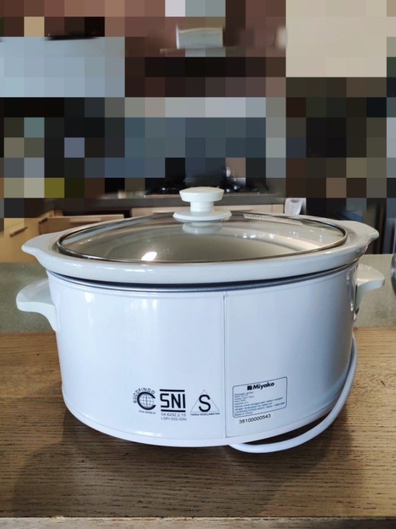 Slow Cooker Miyako 5.1L SC510 Box Lengkap on Carousell