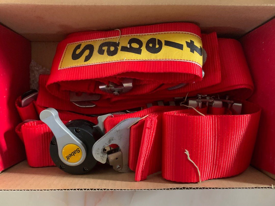 Sports Seat belt (4 point), Car Accessories, Accessories on Carousell