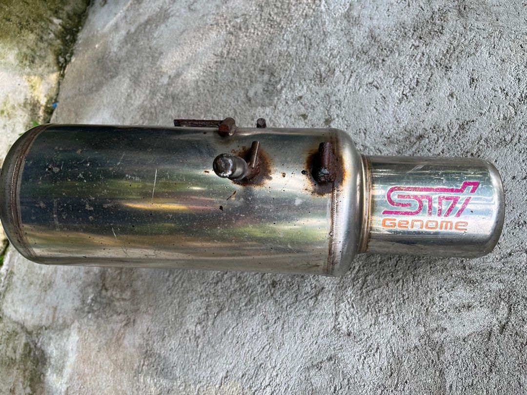 Sti outlet genome muffler