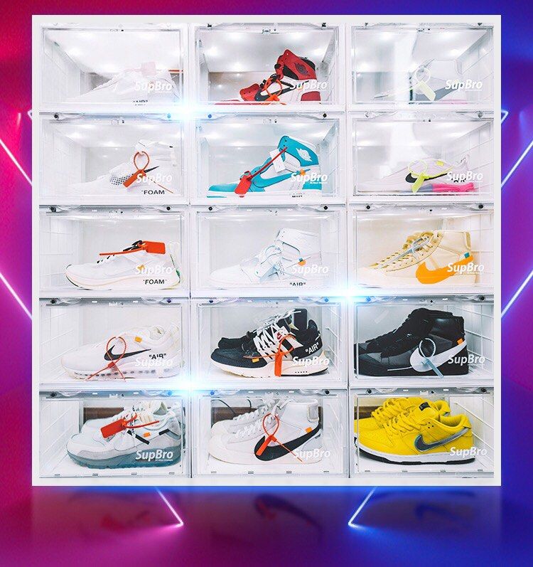 SupBro transparent shoe boxes Furniture Home Living Home Improvement Organisation Storage Boxes Baskets on Carousell