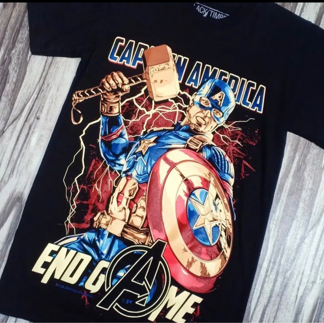 Super hero T shirt Men s Fashion Tops Sets Tshirts Polo