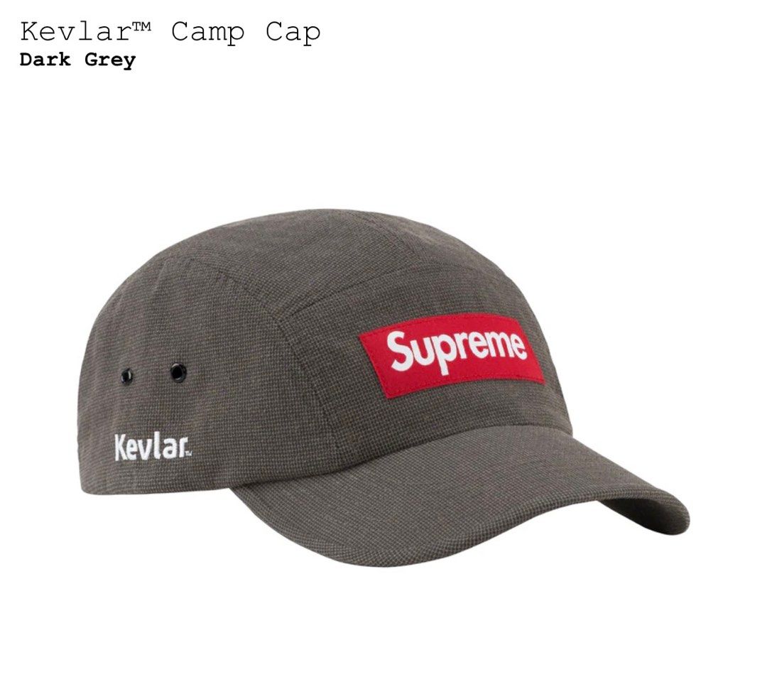 Supreme Kevlar Camp Cap, 名牌, 飾物及配件- Carousell