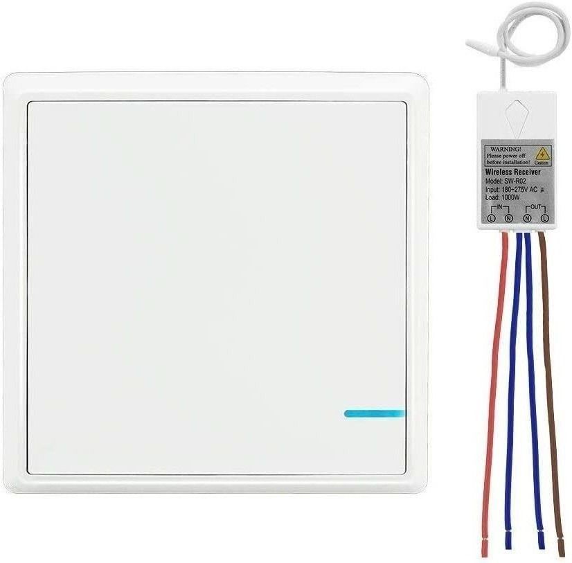 T446 Smart Wireless Lights Switch Kit No WiFi Wiring Needed Light