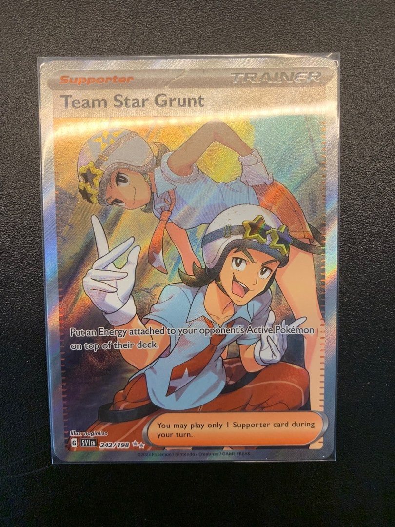 242 198 pokemon card 242/198 Team Star Grunt main image 1