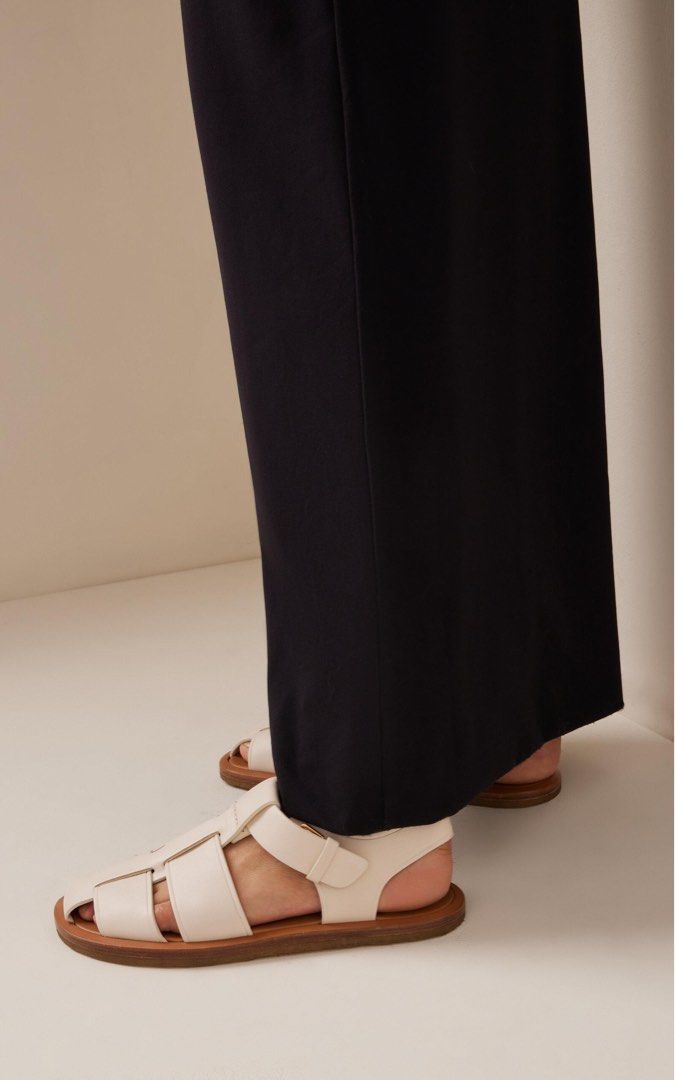 The row gaia woven leather sandals deals