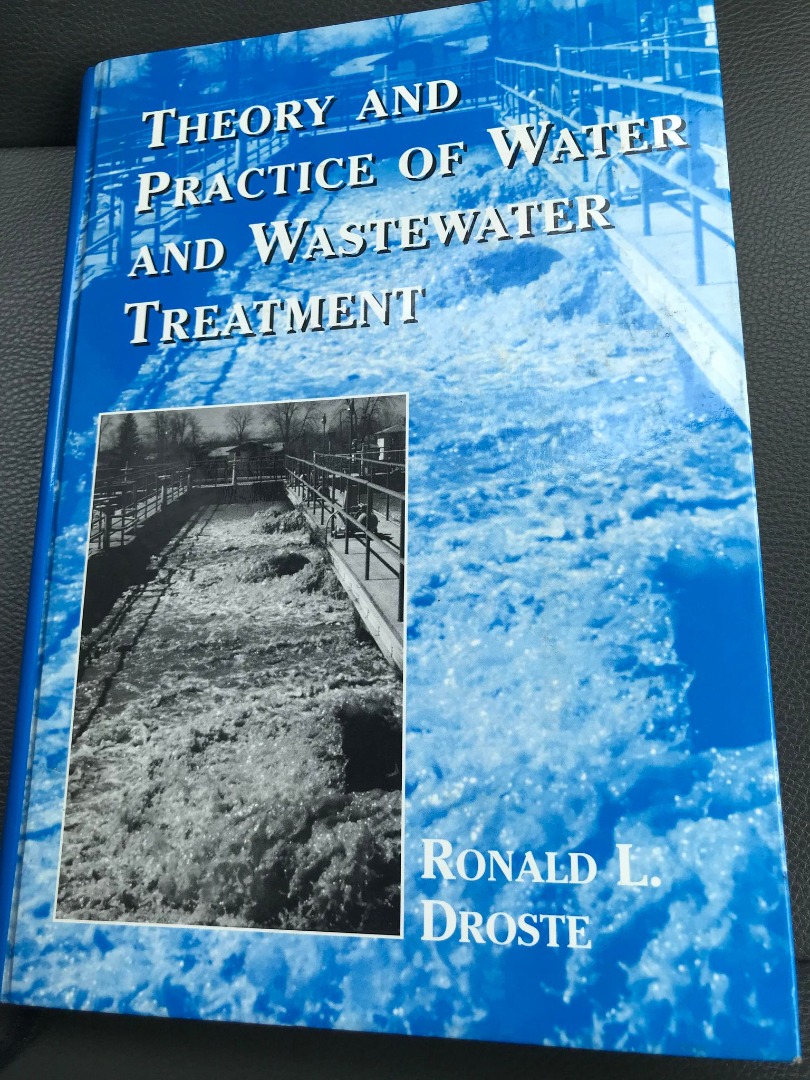 Theory and practice of water and wastewater treatment, Ronald Droste, Hobbies & Toys, Books