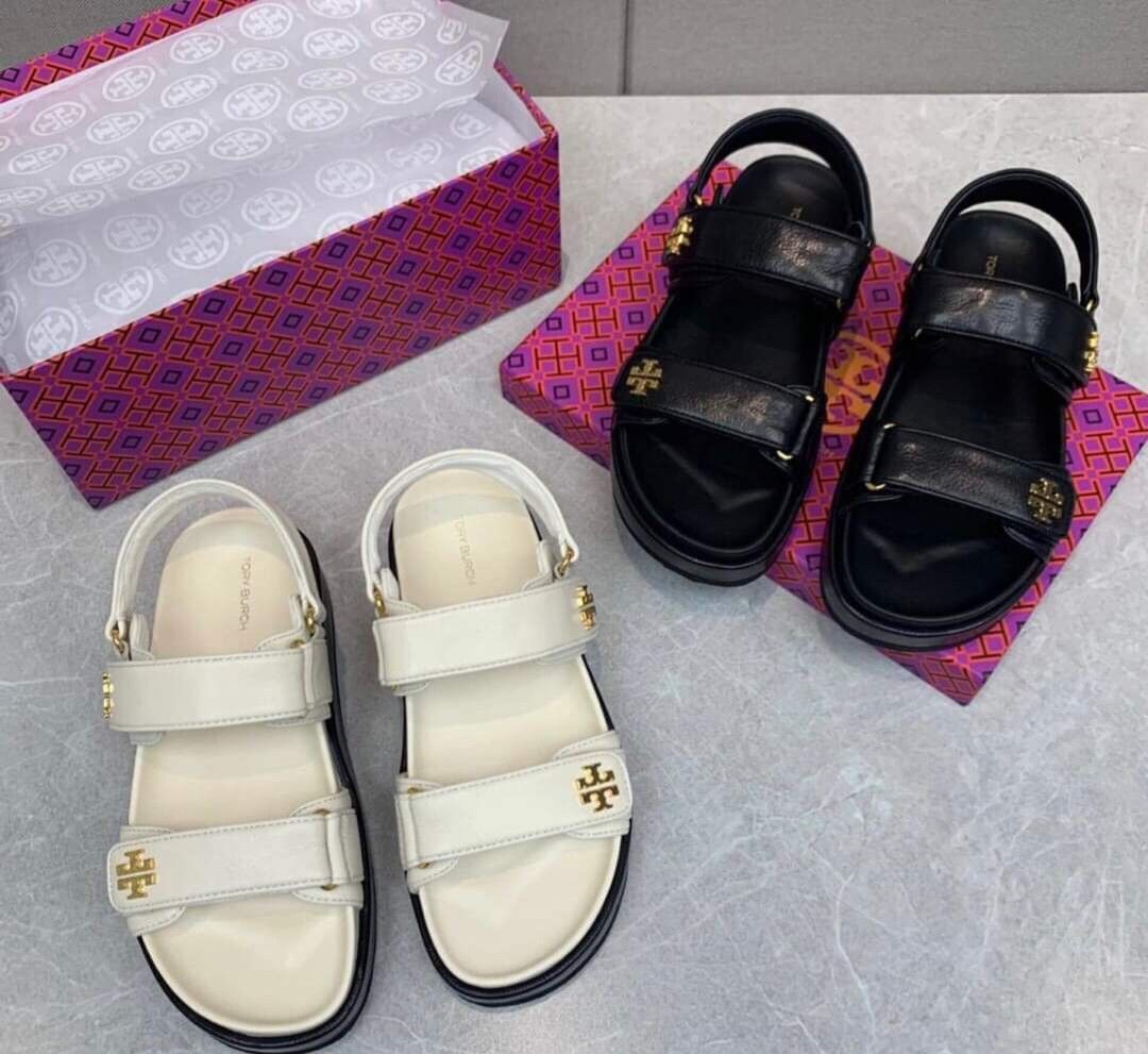 toryburch kira series platform sandals, Women's Fashion, Footwear, Flats &  Sandals on Carousell