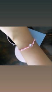 TOUS pink charm bracelet