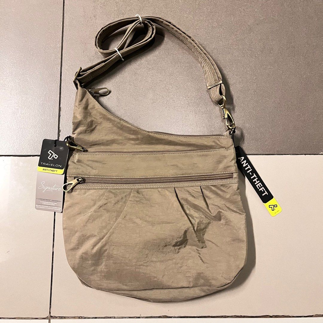 Travelon 3 sale compartment crossbody