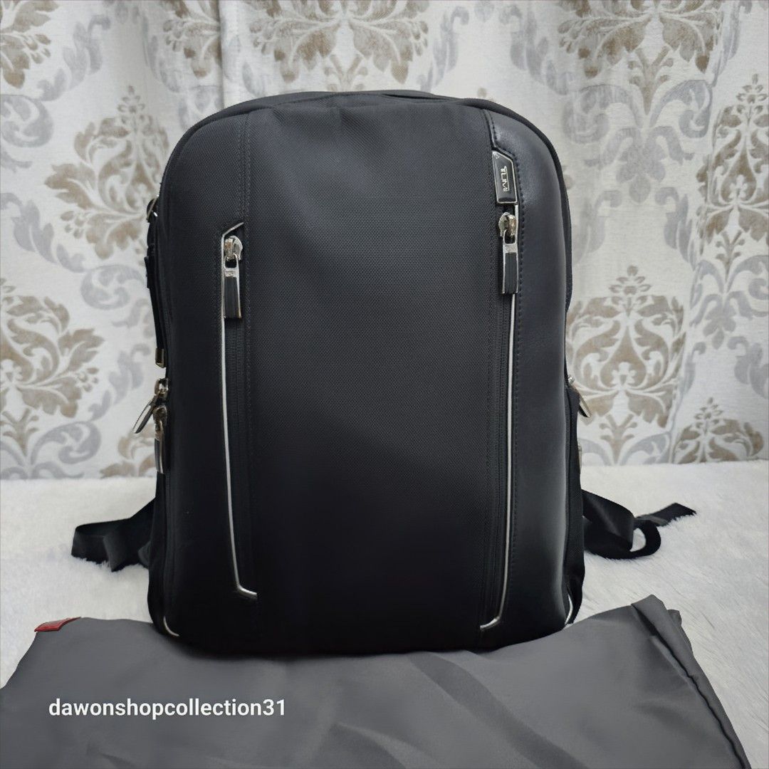 Tumi arrive logan backpack original Fesyen Pria Tas Dompet