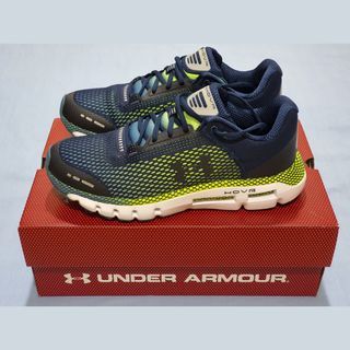 Under Armour HOVR Infinite Running Shoes (Blue/Neon Green)