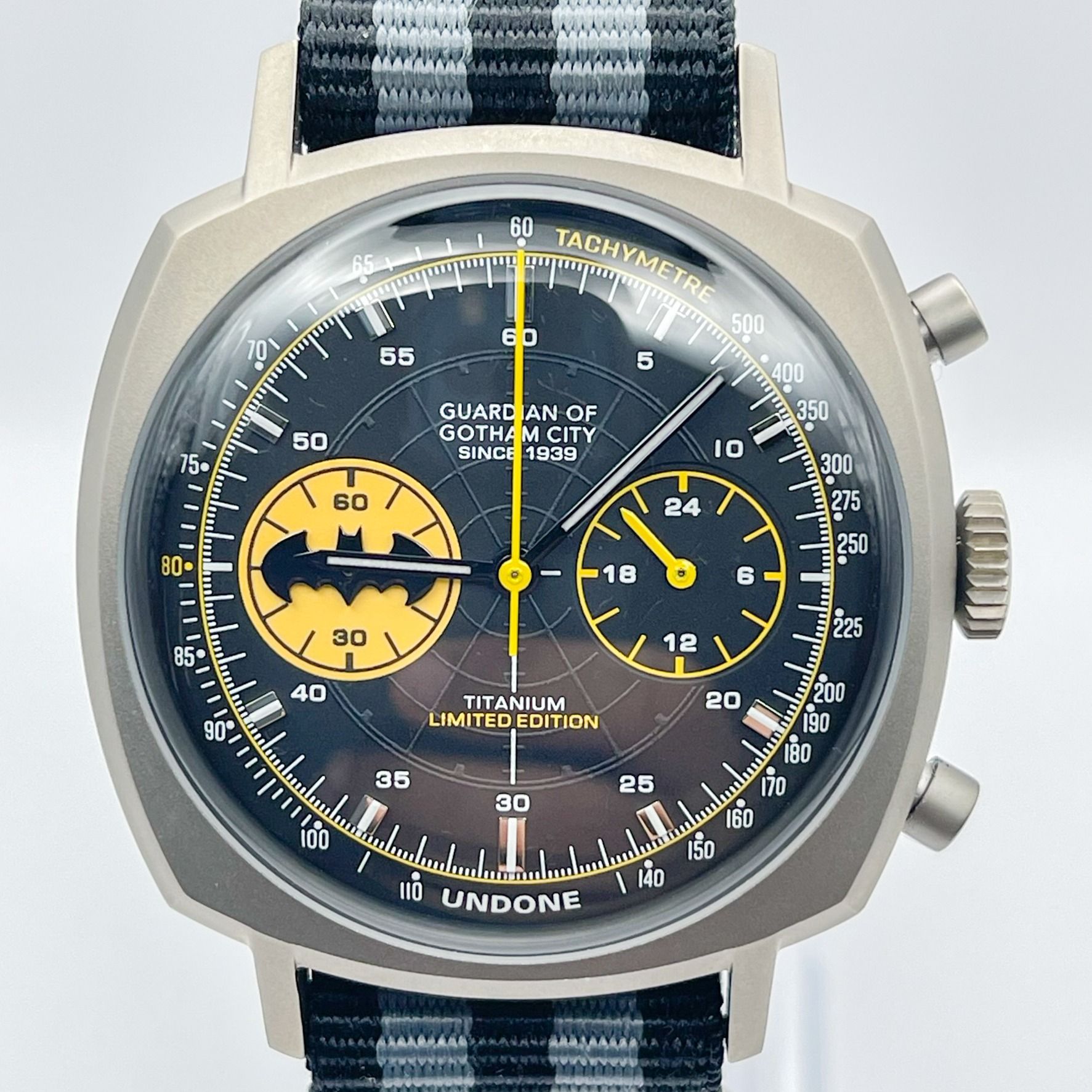 UNDONE Batman Chronograph Caped Crusader 80 years Anniversary Limited ...