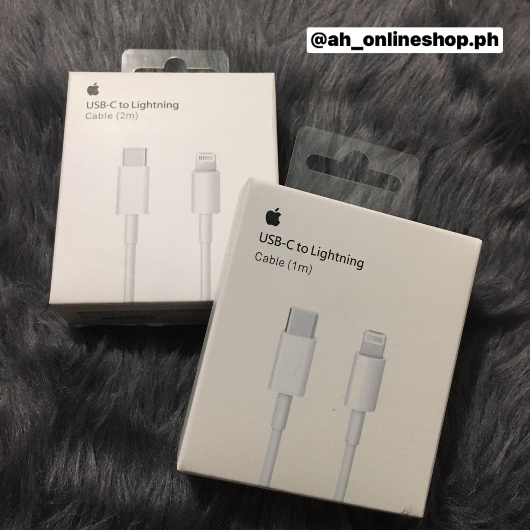 USBC To Lightning Cable 1 meter and 2 meter 20watts on Carousell