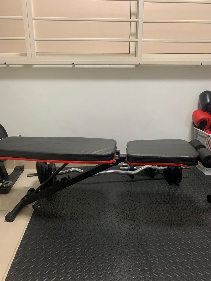 Used Gym Bench, Sports Equipment, Exercise & Fitness, Weights