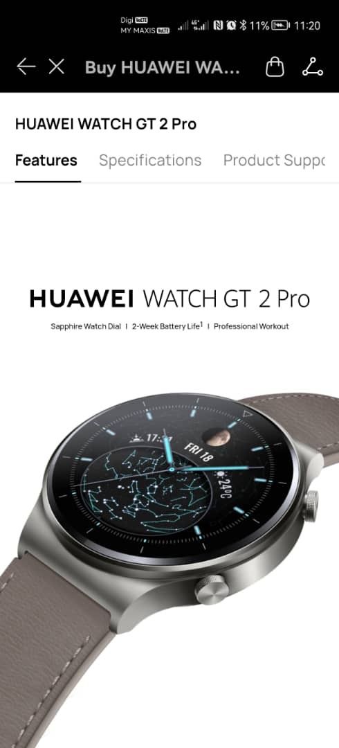 Huawei watch on sale 2 maxis
