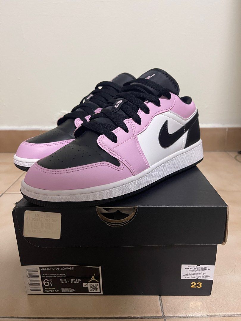 Air jordan 1 clearance black pink resell