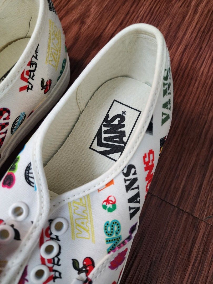 Vans all hot sale over logo