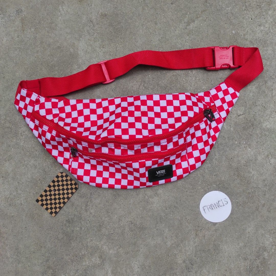 Vans fanny pack red clearance