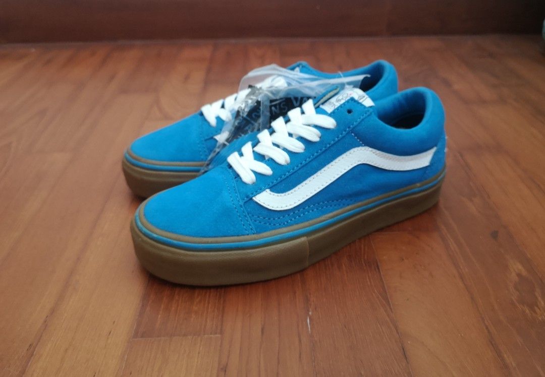 Vans old skool pro syndicate top golf wang blue / gum