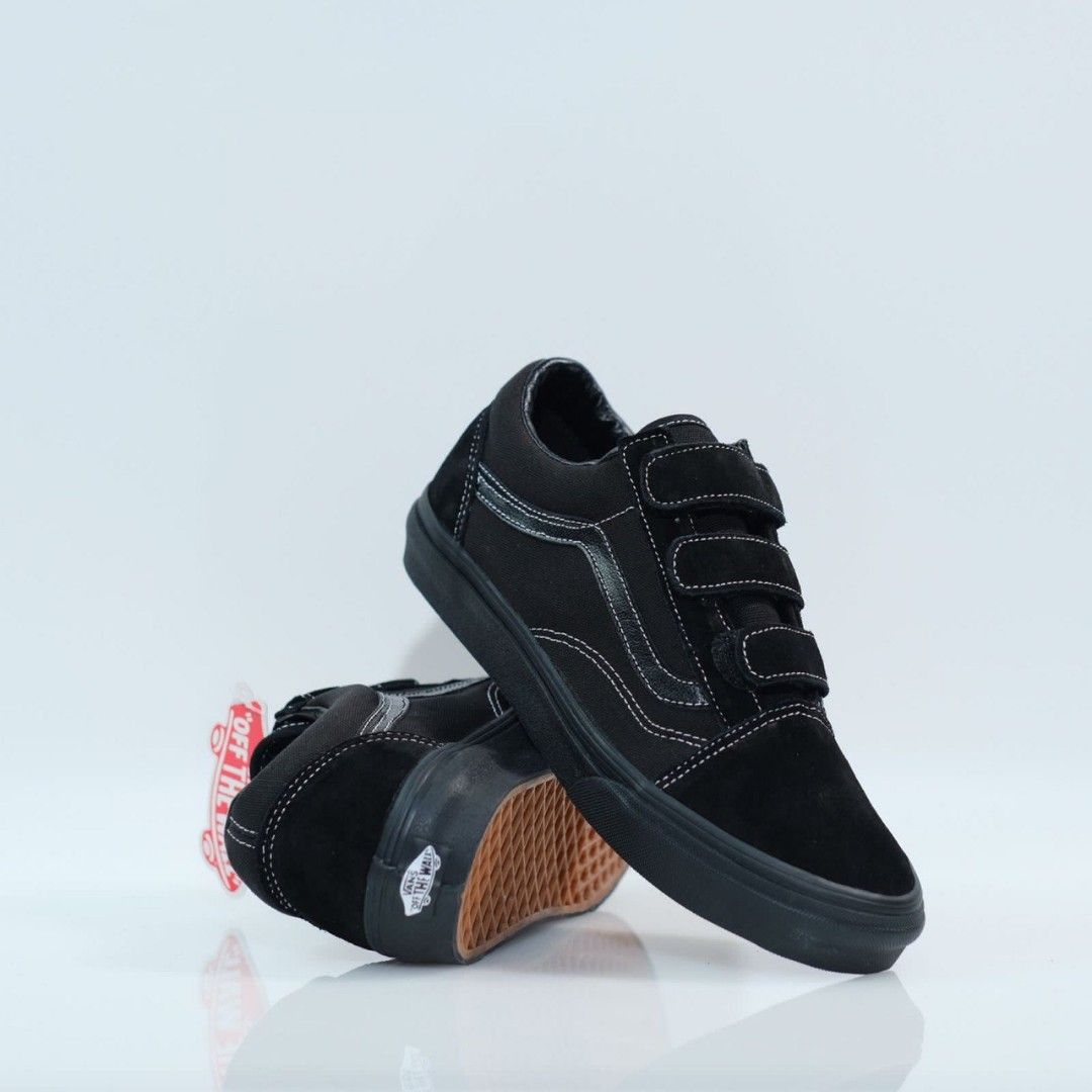 Vans old skool white stitch store