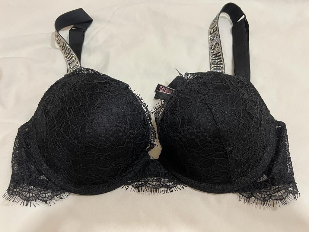 Victoria's Secret Shine Strap Push Up Bra, Women's Fashion, Tops, Other  Tops on Carousell