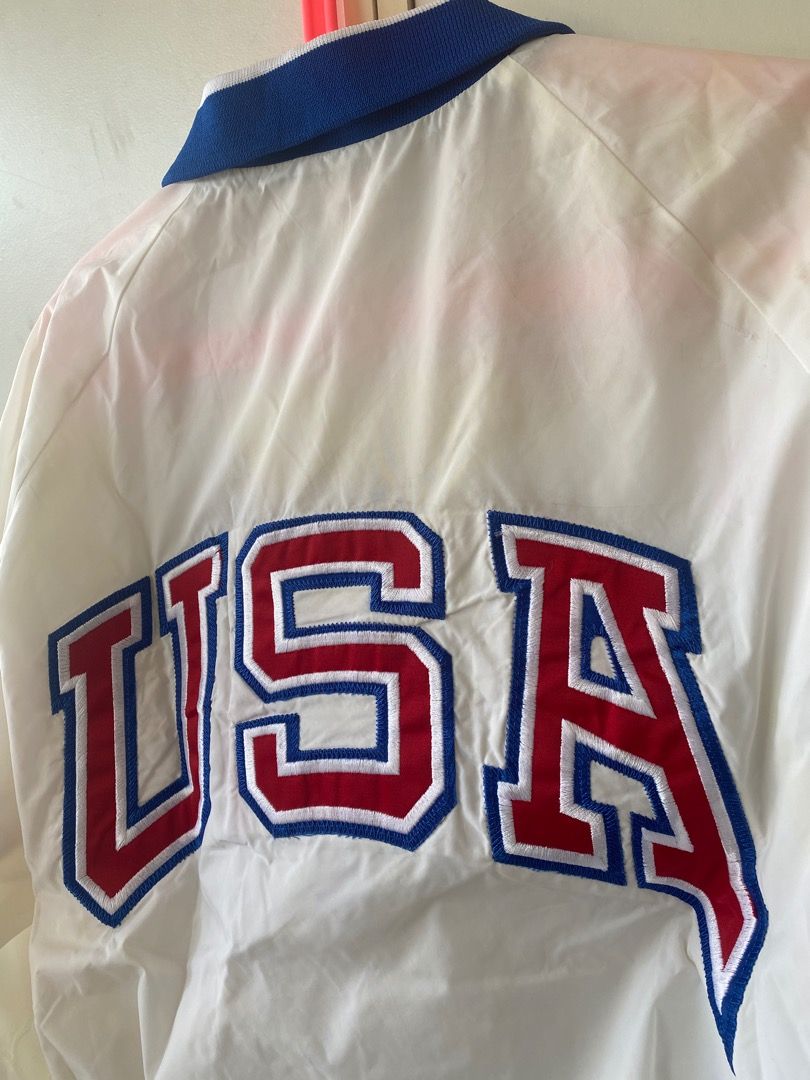 VINTAGE 1988 USA OLYMPIC TEAM JACKET MADE IN USA - F20, Men's Fashion ...