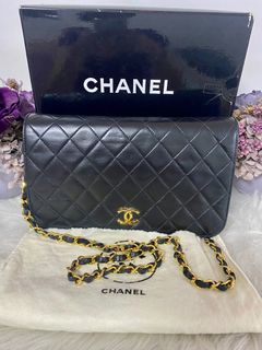 Vintage Chanel Single Flap, Luxury, Bags & Wallets on Carousell