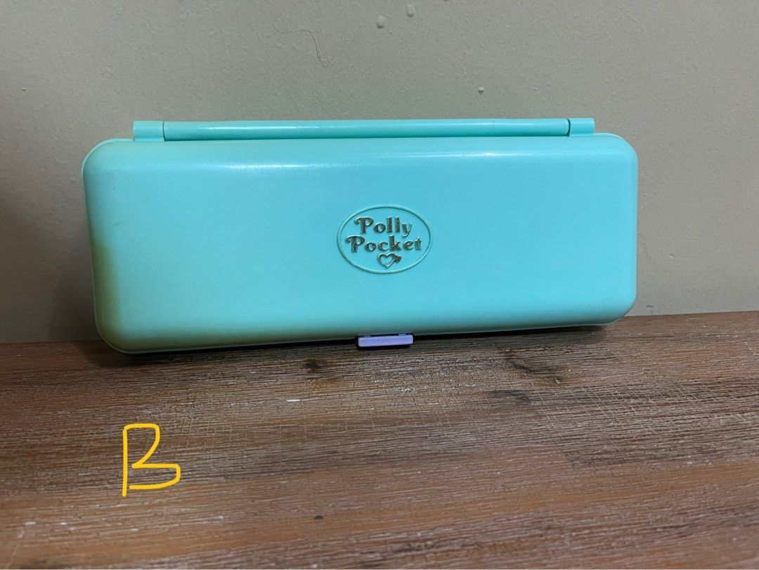 Valise D'écriture Polly Pocket Vintage 1990 - Playset école - Collection