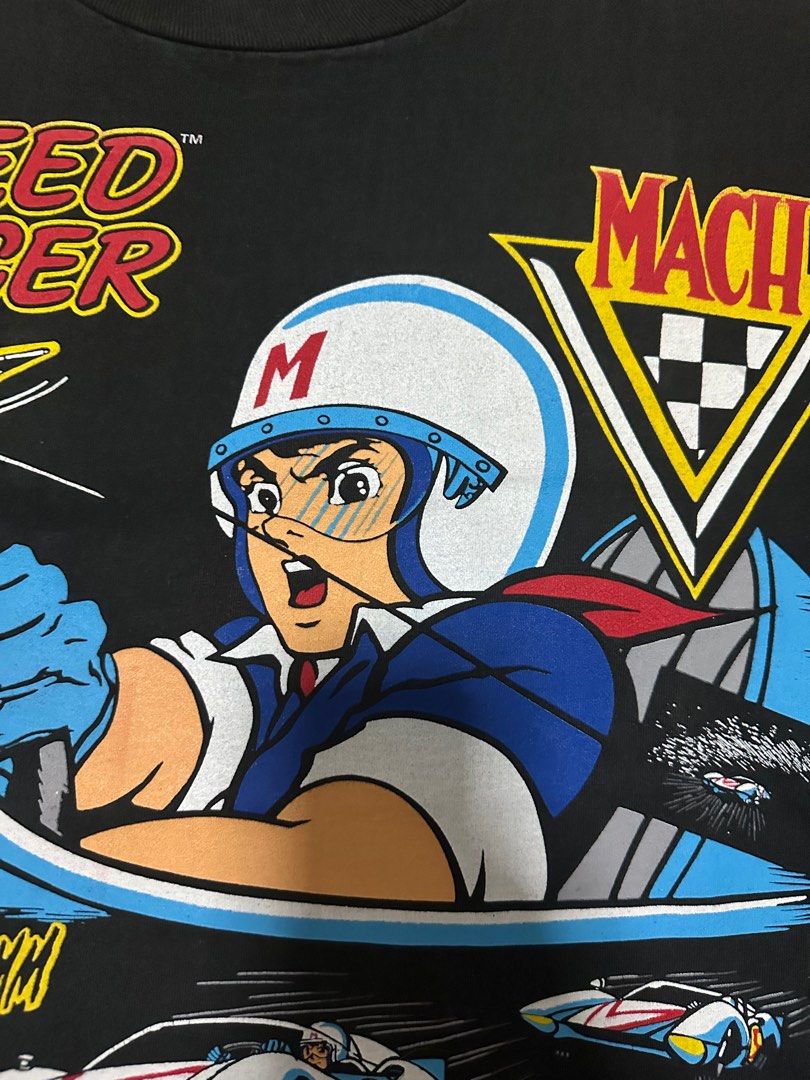 Vintage Rare Speed Racer Shirt, Men's Fashion, Tops & Sets, Tshirts ...