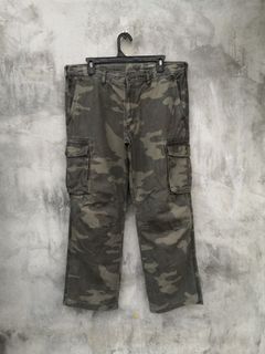 Vintage Uniqlo Cargo Camo