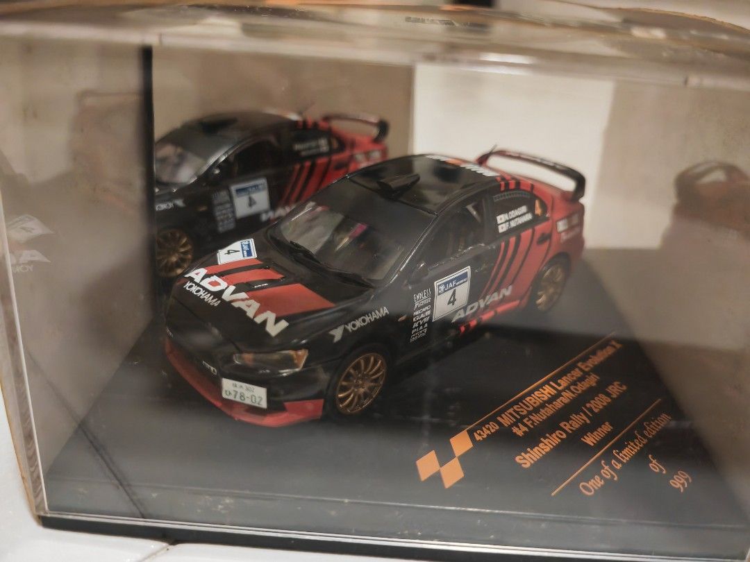 Vitesse 1.43 scales Evo X ADVAN railliart tuned shinshiro rally 2008 ...